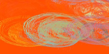 Soyut arka plan sanatı. 2D çizim. Etkileyici yağlı boya resim. Tuvalde fırça darbeleri. Modern sanat. Çok renkli arkaplan. Çağdaş sanat. İfade. Sanatsal dijital palet.