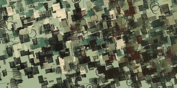 Soyut arka plan sanatı. 2D çizim. Etkileyici yağlı boya resim. Tuvalde fırça darbeleri. Modern sanat. Çok renkli arkaplan. Çağdaş sanat. İfade. Sanatsal dijital palet.