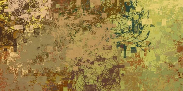 Soyut arka plan sanatı. 2D çizim. Etkileyici yağlı boya resim. Tuvalde fırça darbeleri. Modern sanat. Çok renkli arkaplan. Çağdaş sanat. İfade. Sanatsal dijital palet.