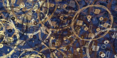 Soyut arka plan sanatı. 2D çizim. Etkileyici yağlı boya resim. Tuvalde fırça darbeleri. Modern sanat. Çok renkli arkaplan. Çağdaş sanat. İfade. Sanatsal dijital palet.