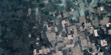 Soyut arka plan sanatı. 2D çizim. Etkileyici yağlı boya resim. Tuvalde fırça darbeleri. Modern sanat. Çok renkli arkaplan. Çağdaş sanat. İfade. Sanatsal dijital palet.