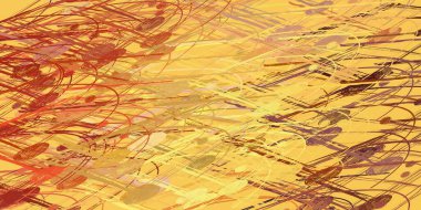 Soyut arka plan sanatı. 2D çizim. Etkileyici yağlı boya resim. Tuvalde fırça darbeleri. Modern sanat. Çok renkli arkaplan. Çağdaş sanat. İfade. Sanatsal dijital palet.