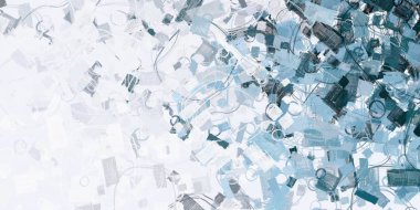 Soyut arka plan sanatı. 2D çizim. Etkileyici yağlı boya resim. Tuvalde fırça darbeleri. Modern sanat. Çok renkli arkaplan. Çağdaş sanat. İfade. Sanatsal dijital palet.