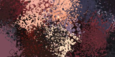 Soyut arka plan sanatı. 2D çizim. Etkileyici yağlı boya resim. Tuvalde fırça darbeleri. Modern sanat. Çok renkli arkaplan. Çağdaş sanat. İfade. Sanatsal dijital palet.