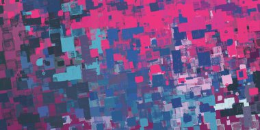 Soyut arka plan sanatı. 2D çizim. Etkileyici yağlı boya resim. Tuvalde fırça darbeleri. Modern sanat. Çok renkli arkaplan. Çağdaş sanat. İfade. Sanatsal dijital palet.