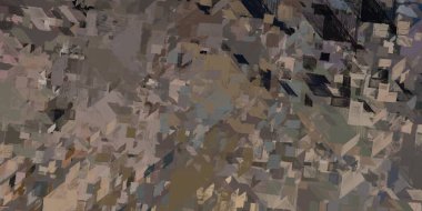 Soyut arka plan sanatı. 2D çizim. Etkileyici yağlı boya resim. Tuvalde fırça darbeleri. Modern sanat. Çok renkli arkaplan. Çağdaş sanat. İfade. Sanatsal dijital palet.