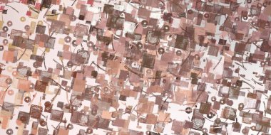 Soyut arka plan sanatı. 2D çizim. Etkileyici yağlı boya resim. Tuvalde fırça darbeleri. Modern sanat. Çok renkli arkaplan. Çağdaş sanat. İfade. Sanatsal dijital palet.