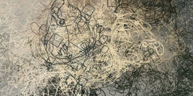 Soyut arka plan sanatı. 2D çizim. Etkileyici yağlı boya resim. Tuvalde fırça darbeleri. Modern sanat. Çok renkli arkaplan. Çağdaş sanat. İfade. Sanatsal dijital palet.