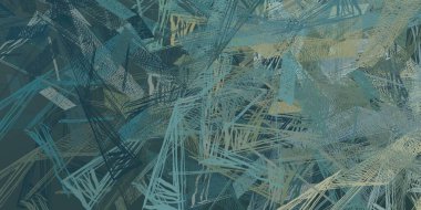 Soyut arka plan sanatı. 2D çizim. Etkileyici yağlı boya resim. Tuvalde fırça darbeleri. Modern sanat. Çok renkli arkaplan. Çağdaş sanat. İfade. Sanatsal dijital palet.