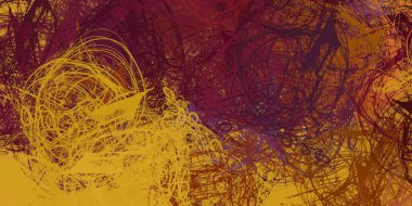 Soyut arka plan sanatı. 2D çizim. Etkileyici yağlı boya resim. Tuvalde fırça darbeleri. Modern sanat. Çok renkli arkaplan. Çağdaş sanat. İfade. Sanatsal dijital palet.