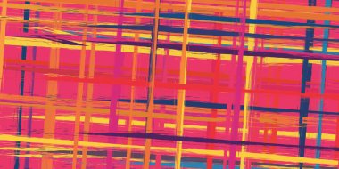 Soyut arka plan sanatı. 2D çizim. Etkileyici yağlı boya resim. Tuvalde fırça darbeleri. Modern sanat. Çok renkli arkaplan. Çağdaş sanat. İfade. Sanatsal dijital palet.