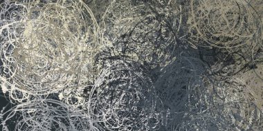 Soyut arka plan sanatı. 2D çizim. Etkileyici yağlı boya resim. Tuvalde fırça darbeleri. Modern sanat. Çok renkli arkaplan. Çağdaş sanat. İfade. Sanatsal dijital palet.