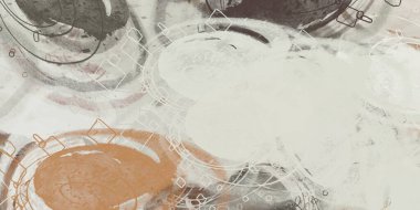 Soyut arka plan sanatı. 2D çizim. Etkileyici yağlı boya resim. Tuvalde fırça darbeleri. Modern sanat. Çok renkli arkaplan. Çağdaş sanat. İfade. Sanatsal dijital palet.