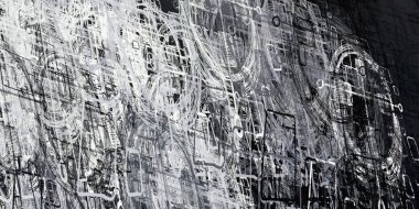 Soyut arka plan sanatı. 2D çizim. Etkileyici yağlı boya resim. Tuvalde fırça darbeleri. Modern sanat. Çok renkli arkaplan. Çağdaş sanat. İfade. Sanatsal dijital palet.