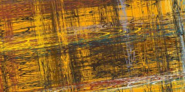 Soyut arka plan sanatı. 2D çizim. Etkileyici yağlı boya resim. Tuvalde fırça darbeleri. Modern sanat. Çok renkli arkaplan. Çağdaş sanat. İfade. Sanatsal dijital palet.