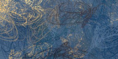 Soyut arka plan sanatı. 2D çizim. Etkileyici yağlı boya resim. Tuvalde fırça darbeleri. Modern sanat. Çok renkli arkaplan. Çağdaş sanat. İfade. Sanatsal dijital palet.