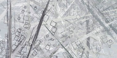 Soyut arka plan sanatı. 2D çizim. Etkileyici yağlı boya resim. Tuvalde fırça darbeleri. Modern sanat. Çok renkli arkaplan. Çağdaş sanat. İfade. Sanatsal dijital palet.