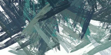 Soyut arka plan sanatı. 2D çizim. Etkileyici yağlı boya resim. Tuvalde fırça darbeleri. Modern sanat. Çok renkli arkaplan. Çağdaş sanat. İfade. Sanatsal dijital palet.