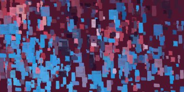 Soyut arka plan sanatı. 2D çizim. Etkileyici yağlı boya resim. Tuvalde fırça darbeleri. Modern sanat. Çok renkli arkaplan. Çağdaş sanat. İfade. Sanatsal dijital palet.