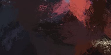 Soyut arka plan sanatı. 2D çizim. Etkileyici yağlı boya resim. Tuvalde fırça darbeleri. Modern sanat. Çok renkli arkaplan. Çağdaş sanat. İfade. Sanatsal dijital palet.