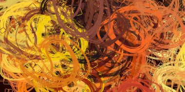 Soyut arka plan sanatı. 2D çizim. Etkileyici yağlı boya resim. Tuvalde fırça darbeleri. Modern sanat. Çok renkli arkaplan. Çağdaş sanat. İfade. Sanatsal dijital palet.