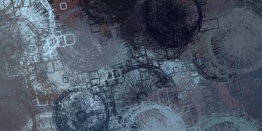 Soyut arka plan sanatı. 2D çizim. Etkileyici yağlı boya resim. Tuvalde fırça darbeleri. Modern sanat. Çok renkli arkaplan. Çağdaş sanat. İfade. Sanatsal dijital palet.