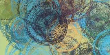 Soyut arka plan sanatı. 2D çizim. Etkileyici yağlı boya resim. Tuvalde fırça darbeleri. Modern sanat. Çok renkli arkaplan. Çağdaş sanat. İfade. Sanatsal dijital palet.