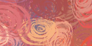 Soyut arka plan sanatı. 2D çizim. Etkileyici yağlı boya resim. Tuvalde fırça darbeleri. Modern sanat. Çok renkli arkaplan. Çağdaş sanat. İfade. Sanatsal dijital palet.