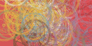 Soyut arka plan sanatı. 2D çizim. Etkileyici yağlı boya resim. Tuvalde fırça darbeleri. Modern sanat. Çok renkli arkaplan. Çağdaş sanat. İfade. Sanatsal dijital palet.