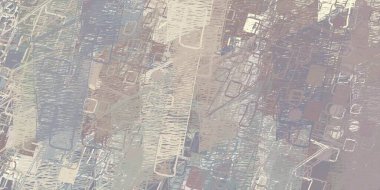 Soyut arka plan sanatı. 2D çizim. Etkileyici yağlı boya resim. Tuvalde fırça darbeleri. Modern sanat. Çok renkli arkaplan. Çağdaş sanat. İfade. Sanatsal dijital palet.