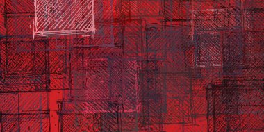 Soyut arka plan sanatı. 2D çizim. Etkileyici yağlı boya resim. Tuvalde fırça darbeleri. Modern sanat. Çok renkli arkaplan. Çağdaş sanat. İfade. Sanatsal dijital palet.