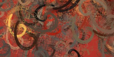 Soyut arka plan sanatı. 2D çizim. Etkileyici yağlı boya resim. Tuvalde fırça darbeleri. Modern sanat. Çok renkli arkaplan. Çağdaş sanat. İfade. Sanatsal dijital palet.