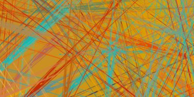 Soyut arka plan sanatı. 2D çizim. Etkileyici yağlı boya resim. Tuvalde fırça darbeleri. Modern sanat. Çok renkli arkaplan. Çağdaş sanat. İfade. Sanatsal dijital palet.