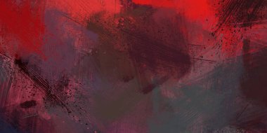 Soyut arka plan sanatı. 2D çizim. Etkileyici yağlı boya resim. Tuvalde fırça darbeleri. Modern sanat. Çok renkli arkaplan. Çağdaş sanat. İfade. Sanatsal dijital palet.