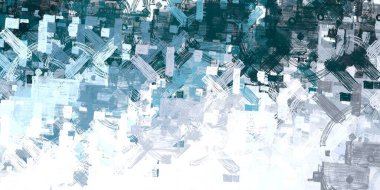 Soyut arka plan sanatı. 2D çizim. Etkileyici yağlı boya resim. Tuvalde fırça darbeleri. Modern sanat. Çok renkli arkaplan. Çağdaş sanat. İfade. Sanatsal dijital palet.