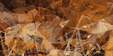 Soyut arka plan sanatı. 2D çizim. Etkileyici yağlı boya resim. Tuvalde fırça darbeleri. Modern sanat. Çok renkli arkaplan. Çağdaş sanat. İfade. Sanatsal dijital palet.