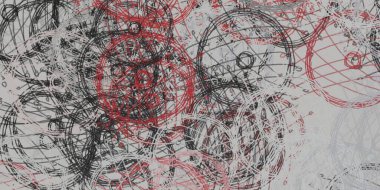 Soyut arka plan sanatı. 2D çizim. Etkileyici yağlı boya resim. Tuvalde fırça darbeleri. Modern sanat. Çok renkli arkaplan. Çağdaş sanat. İfade. Sanatsal dijital palet.