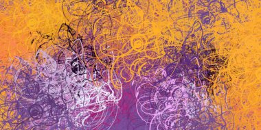 Soyut arka plan sanatı. 2D çizim. Etkileyici yağlı boya resim. Tuvalde fırça darbeleri. Modern sanat. Çok renkli arkaplan. Çağdaş sanat. İfade. Sanatsal dijital palet.