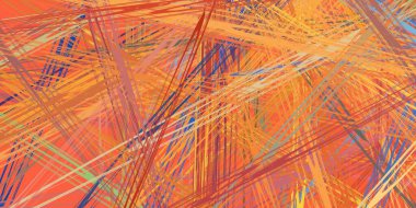 Soyut arka plan sanatı. 2D çizim. Etkileyici yağlı boya resim. Tuvalde fırça darbeleri. Modern sanat. Çok renkli arkaplan. Çağdaş sanat. İfade. Sanatsal dijital palet.