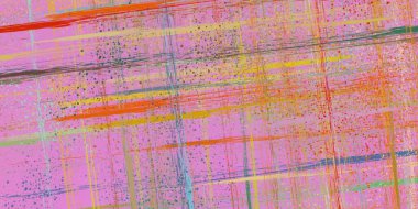 Soyut arka plan sanatı. 2D çizim. Etkileyici yağlı boya resim. Tuvalde fırça darbeleri. Modern sanat. Çok renkli arkaplan. Çağdaş sanat. İfade. Sanatsal dijital palet.