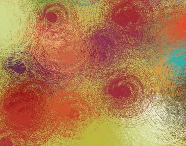 Soyut arka plan sanatı. 2D çizim. Etkileyici yağlı boya resim. Tuvalde fırça darbeleri. Modern sanat. Çok renkli arkaplan. Çağdaş sanat. İfade. Sanatsal dijital palet.