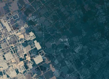 Soyut arka plan sanatı. 2D çizim. Etkileyici yağlı boya resim. Tuvalde fırça darbeleri. Modern sanat. Çok renkli arkaplan. Çağdaş sanat. İfade. Sanatsal dijital palet.