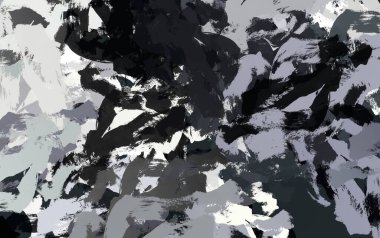 Soyut arka plan sanatı. 2D çizim. Etkileyici yağlı boya resim. Tuvalde fırça darbeleri. Modern sanat. Çok renkli arkaplan. Çağdaş sanat. İfade. Sanatsal dijital palet.