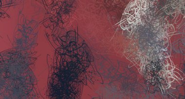 Soyut arka plan sanatı. 2D çizim. Etkileyici yağlı boya resim. Tuvalde fırça darbeleri. Modern sanat. Çok renkli arkaplan. Çağdaş sanat. İfade. Sanatsal dijital palet.