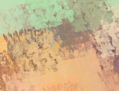 Soyut arka plan sanatı. 2D çizim. Etkileyici yağlı boya resim. Tuvalde fırça darbeleri. Modern sanat. Çok renkli arkaplan. Çağdaş sanat. İfade. Sanatsal dijital palet.