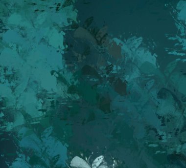 Soyut arka plan sanatı. 2D çizim. Etkileyici yağlı boya resim. Tuvalde fırça darbeleri. Modern sanat. Çok renkli arkaplan. Çağdaş sanat. İfade. Sanatsal dijital palet.