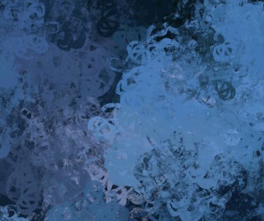 Soyut arka plan sanatı. 2D çizim. Etkileyici yağlı boya resim. Tuvalde fırça darbeleri. Modern sanat. Çok renkli arkaplan. Çağdaş sanat. İfade. Sanatsal dijital palet.