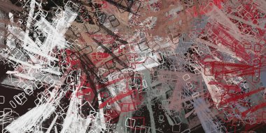 Soyut arka plan sanatı. 2D çizim. Etkileyici yağlı boya resim. Tuvalde fırça darbeleri. Modern sanat. Çok renkli arkaplan. Çağdaş sanat. İfade. Sanatsal dijital palet.