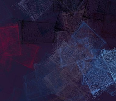 Soyut arka plan sanatı. 2D çizim. Etkileyici yağlı boya resim. Tuvalde fırça darbeleri. Modern sanat. Çok renkli arkaplan. Çağdaş sanat. İfade. Sanatsal dijital palet.