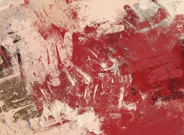 Soyut arka plan sanatı. 2D çizim. Etkileyici yağlı boya resim. Tuvalde fırça darbeleri. Modern sanat. Çok renkli arkaplan. Çağdaş sanat. İfade. Sanatsal dijital palet.